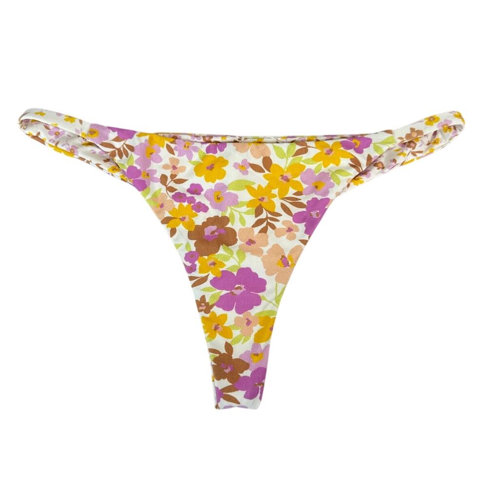 NWT Billabong Sungazers Reversible Maya Bikini Bottoms Size L/12 Beach Swimwear - Picture 3 of 6